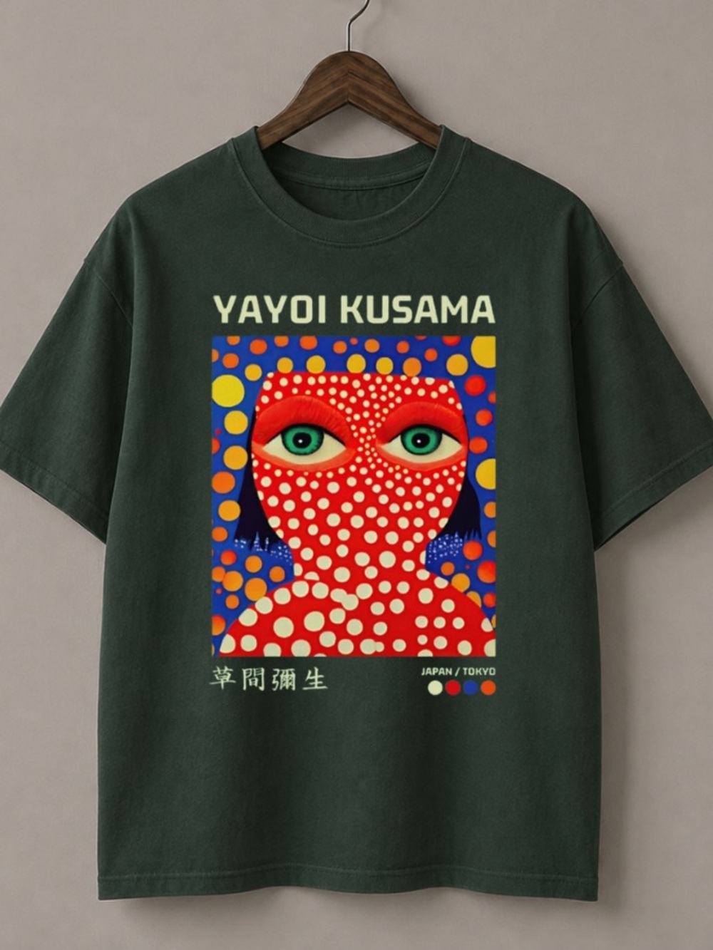 Yayoi Kusama Avant Garde Pop Art Graphic Tee